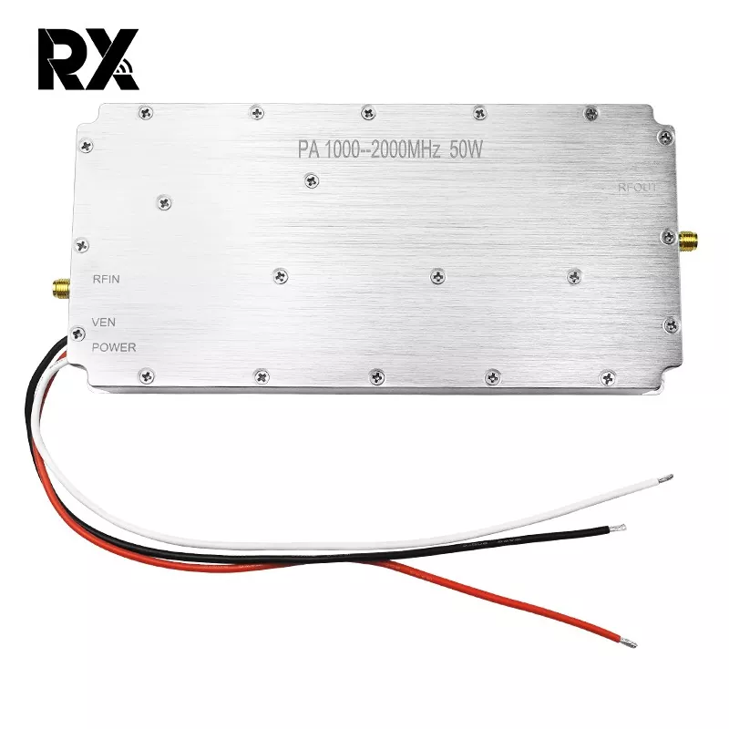50W 1000-2000MHz усилвател на мощност без източник на сигнал