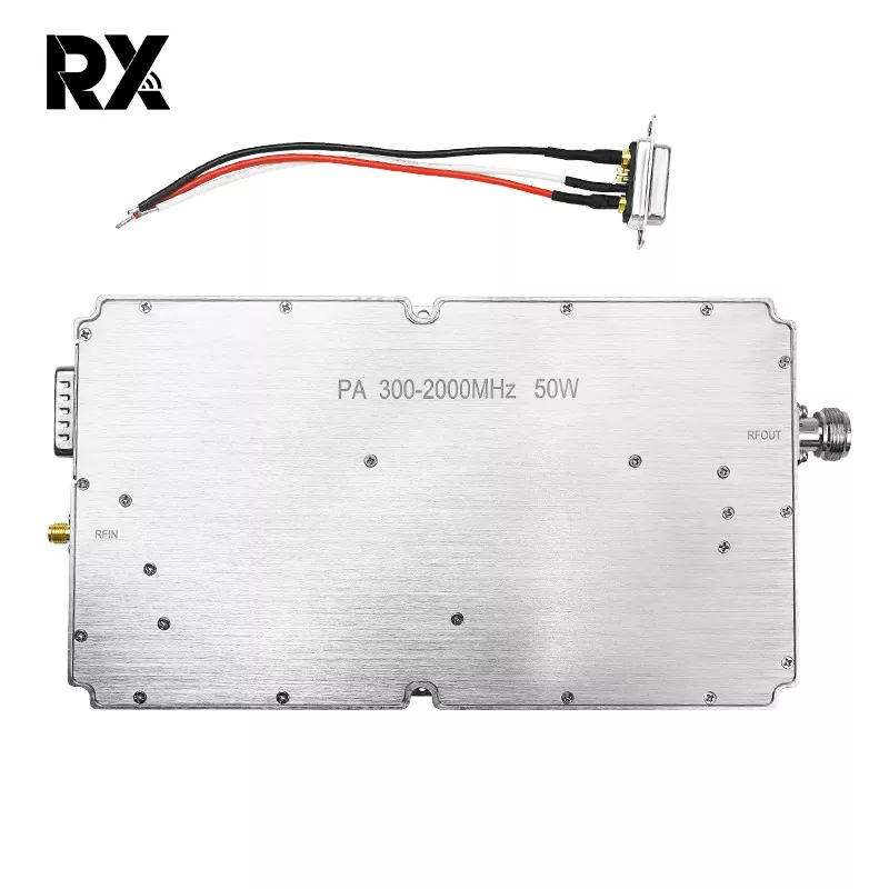 Високопроизводителен 300-2000MHz RF усилвател Jammer модул