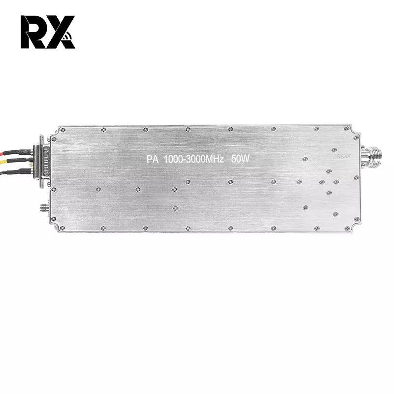 Без цифров източник 1000-3000MHz усилвател Модул за заглушаване на мощността 50W